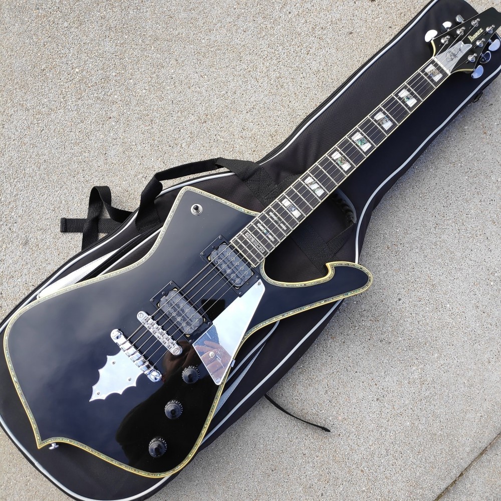 Guitarra Ibanez PS120-BK Paul Stanley Signature Series Black
