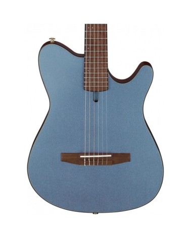 Guitarra Electroacústica Ibanez FRH10NIBF IBF Indigo Blue Metallic Flat