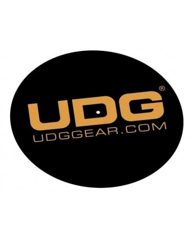 Almohadilla De Fieltro Para Tocadiscos UDG U9935 Ultimate Patinadora Black/Logo Dorado