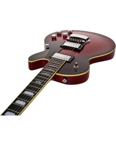 Guitarra Eléctrica Hagstrom Swede Crimson Flame 2023