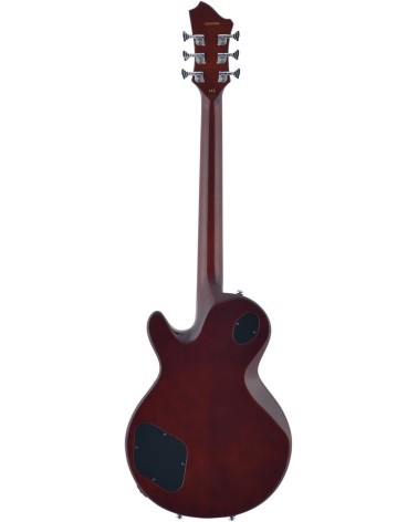 Guitarra Eléctrica Hagstrom Swede Mandarin Burst 2023