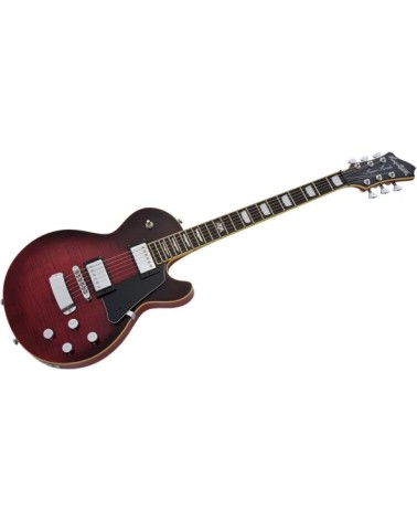 Guitarra Eléctrica Hagstrom Super Swede Crimson Flame 2023