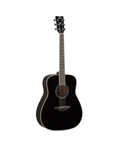 Guitarra Electroacústica Dreadnought Yamaha FG-TA Black