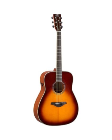 Guitarra Electroacústica Dreadnought Yamaha FG-TA Brown Sunburst