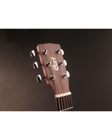 Guitarra Electroacústica Cort Little CJ 3/4 Blackwood Open Pore Light Burst
