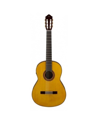 Guitarra Clásica Electrificada Yamaha CG-TA Natural con Funda