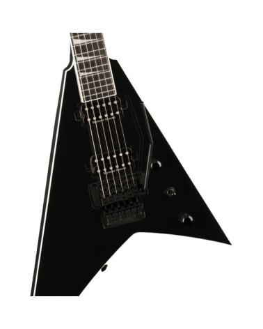 Guitarra Eléctrica Jackson Pro Plus Series Rhoads RR24 Ebony Deep Black