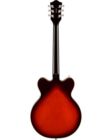Guitarra Eléctrica Gretsch G5622 Electromatic Center Block V-Stoptail Laurel Claret Burst