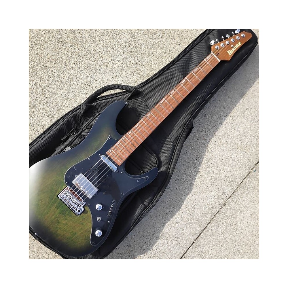 Guitarra Ibanez EH10-TGM Erick Hansel Signature Transparent Green Matte