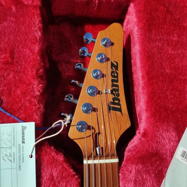 Guitarra Ibanez ATZ100-SBT Andy Timmons Signature Sunburst Flat