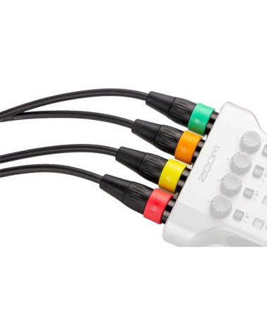 Set de 4 Cables XLR Zoom XLR-4C/CP