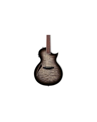 Guitarra Electroacústica ESP/LTD TL-6 QM Charcoal Burst