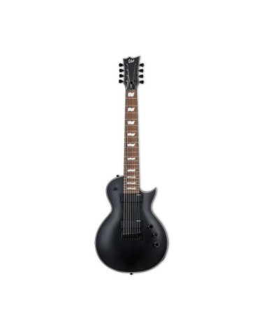 Guitarra Eléctrica de 8 Cuerdas ESP/LTD EC-258 Black Satin