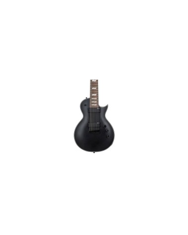 Guitarra Eléctrica de 8 Cuerdas ESP/LTD EC-258 Black Satin