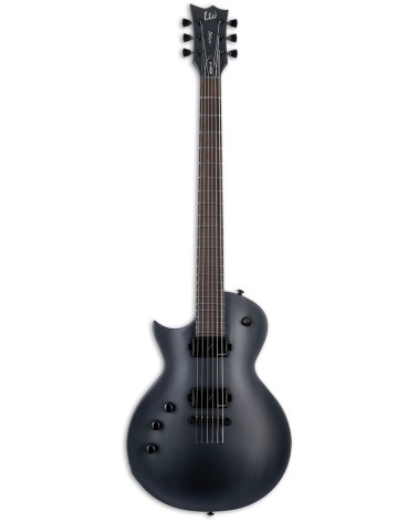 Guitarra Eléctrica para Zurdos ESP/LTD EC-1000 LH Baritone Charcoal Metallic Satin