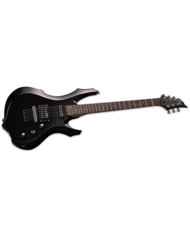Guitarra Eléctrica ESP/LTD F-10 Black con Funda