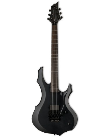 Guitarra Eléctrica ESP/LTD F-Black Metal Black Satin