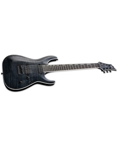 Guitarra Eléctrica de 7 Cuerdas ESP/LTD H-1007 See Thru Black