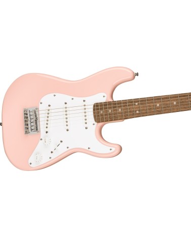Guitarra Eléctrica Fender Mini Stratocaster Laurel Shell Pink