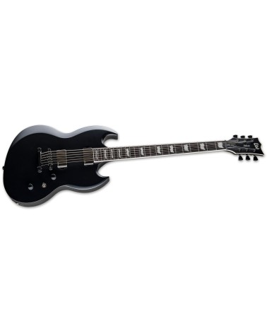 Guitarra Eléctrica ESP/LTD Viper-1000 Baritone Black Satin
