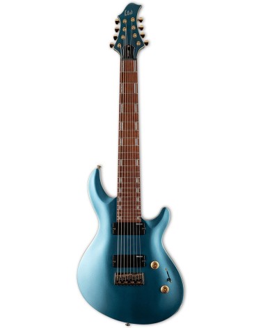 Guitarra Eléctrica de 8 Cuerdas ESP/LTD JR-208 Javier Reyes Signature Pelham Blue