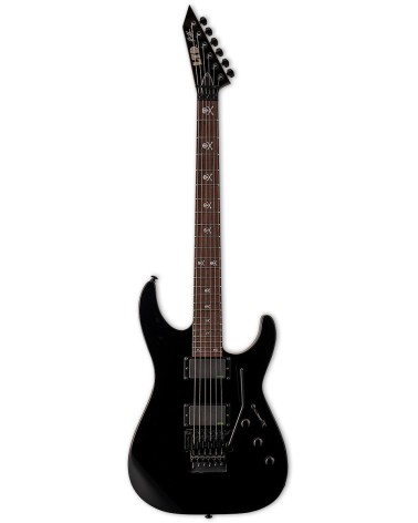 Guitarra Eléctrica ESP/LTD KH-602 Black con Funda