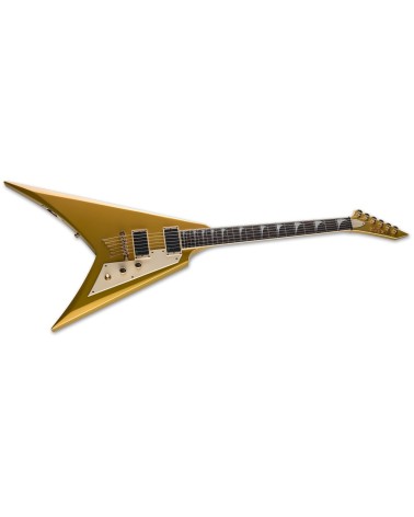 Guitarra Eléctrica ESP/LTD KH-V MGO Metallic Gold con Funda
