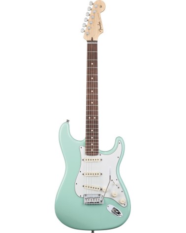 Guitarra Eléctrica Fender Stratocaster Jeff Beck Signature Surf Green Con Estuche