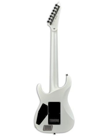 Guitarra Eléctrica de 7 Cuerdas ESP E-II M-II 7B EverTune Pearl White con Funda