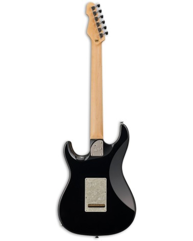 Guitarra Eléctrica ESP Snapper CTM24 FR See Thru Black con Funda