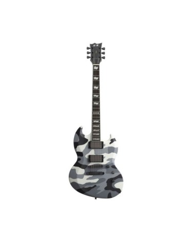 Guitarra Eléctrica ESP E-II Viper Urban Camo con Funda