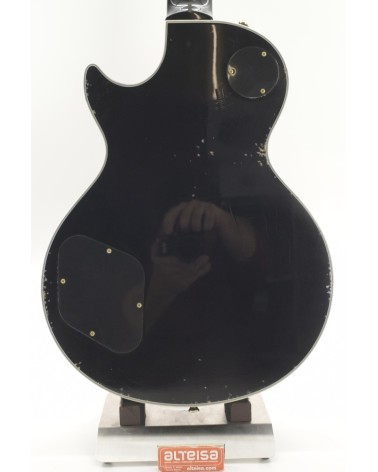 Guitarra Maybach Lester Custom 57 Black Velvet Relic Slim Taper 60s