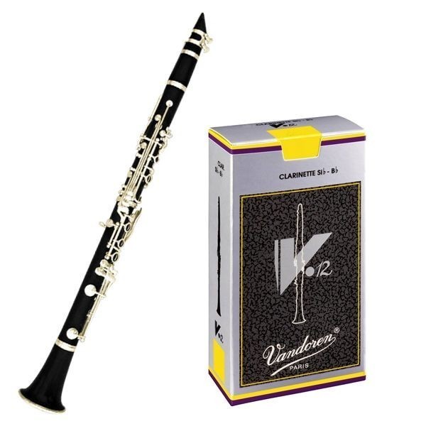 Caña De clarinete SIB Número 3-1/2 Vandoren V-12