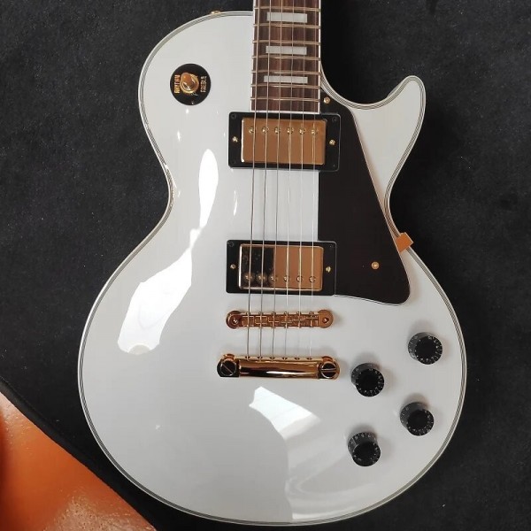 Guitarra Tokai LC 136 SSW Les Paul Custom Snow White