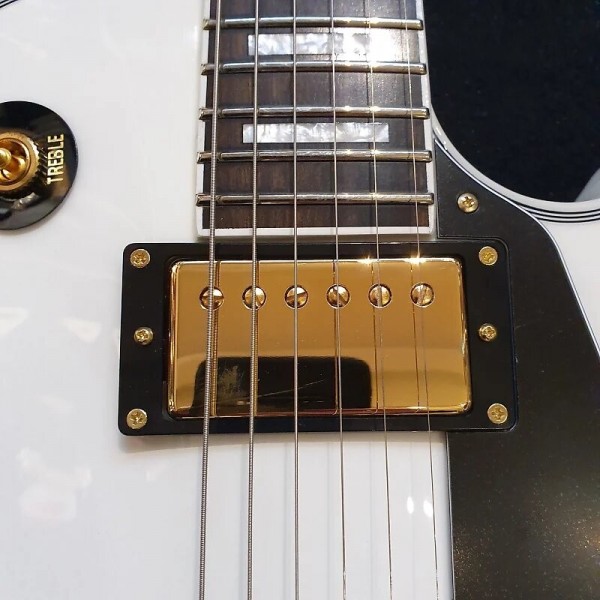 Guitarra Edwards ESP ELP130CD Les Paul Custom WHT