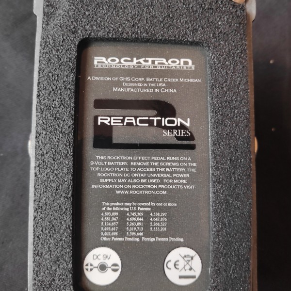 Pedal Rocktron Reaction Phaser Pedal