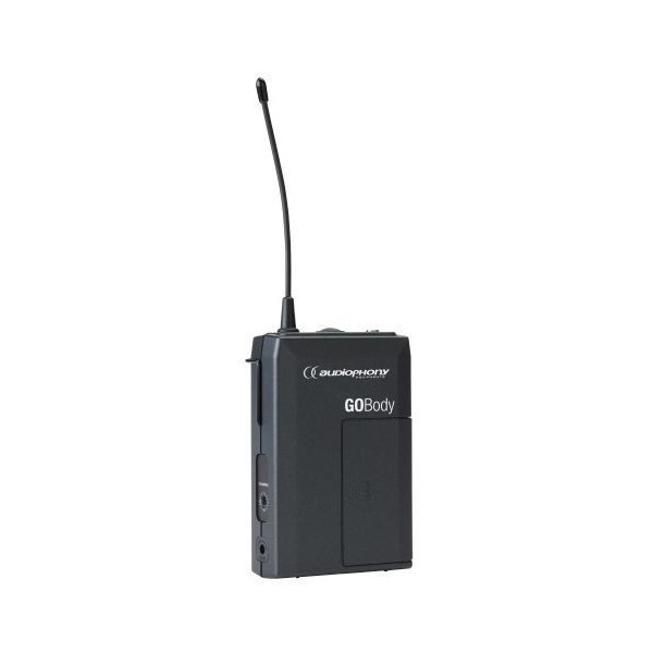 Emisor Audiophony GO-Body GObody 16 Frecuencias UHF sin Micro