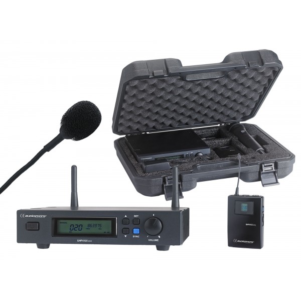 Pack Audiophony UHF410 UHF + Dody Pack + Lavallier + FLI