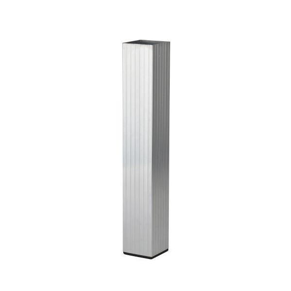 Pata Fija Aluminio Contest PLTS-F40 De 40 cm De Alto Sección 60X60 mm