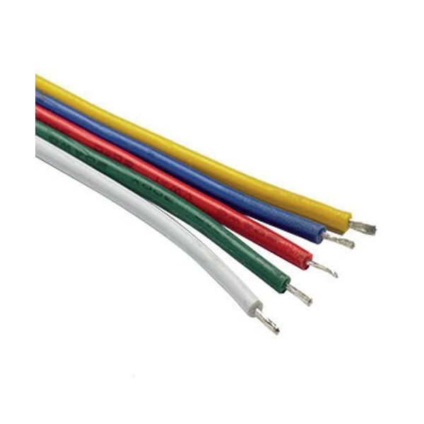 Rollo Cable Plano Contest Flatcable-5, 5 X 0,326 mm De 10 M Para LED