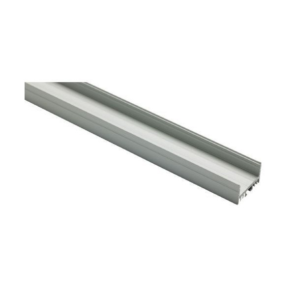 Barra Aluminio Contest TAPEprofil-D 2 M, 15X24 mm Para Tiras LED