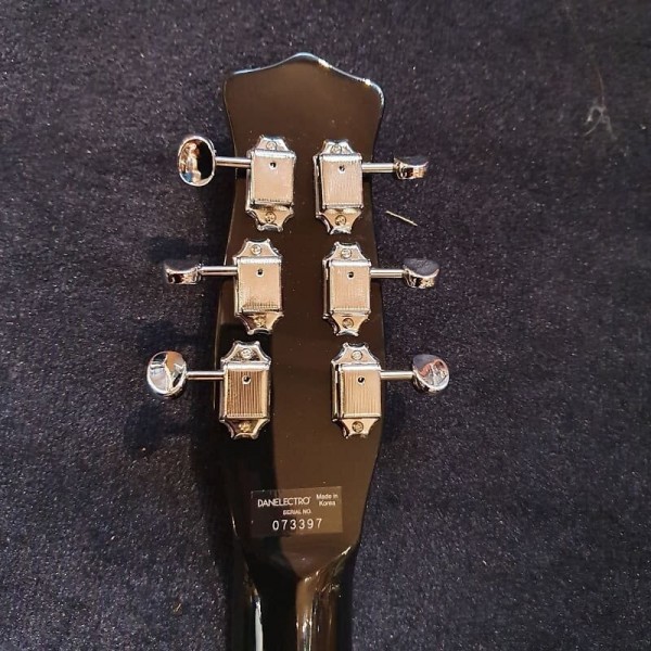 Guitarra Danelectro 59 Mod Nos + Doble Cut Silver Metalflake