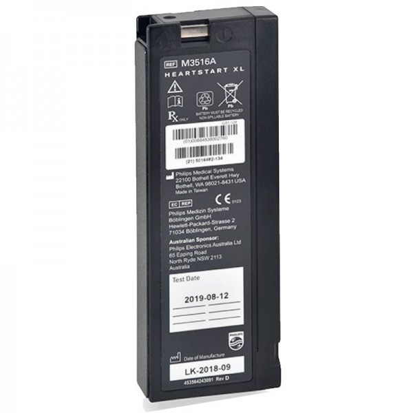 Batería Original Para Hearstart Xl M3616A 12V 2,3Ah Plomo Philips