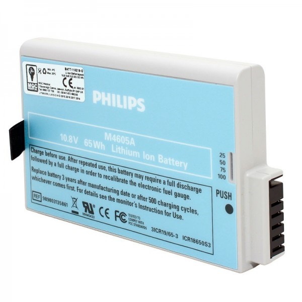Batería M4605A 10,8V 6Ah Para Motor Intellivue Philips