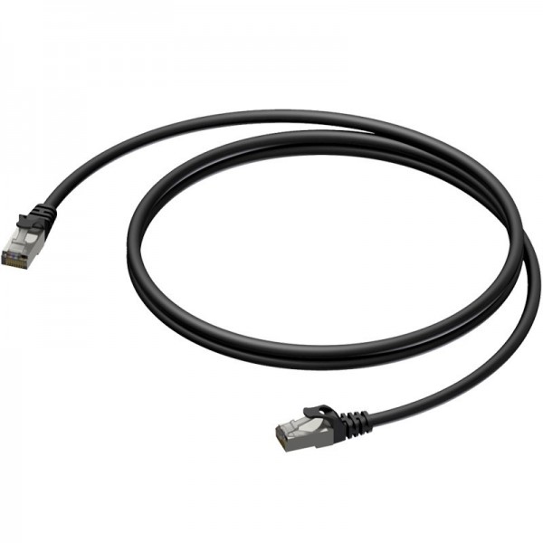 Cable Cat 6 F/UTP LSHF Con 2 RJ45 De 0,5 M Procab