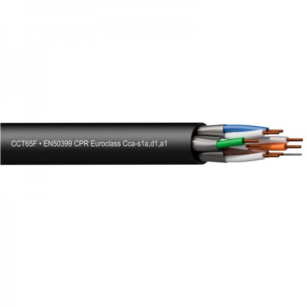 Cable Cat 6A U/FTP RCP CCA-S1A, D1, A1 Rollos De 305 M Procab