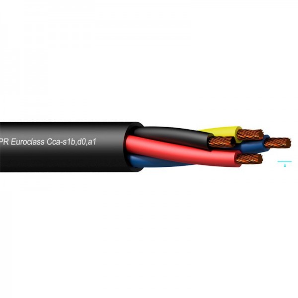 Cable Altavoz 4X4 mm CPR Euroclas CCA-S1B, D0, A1, Rollos De 300M Procab