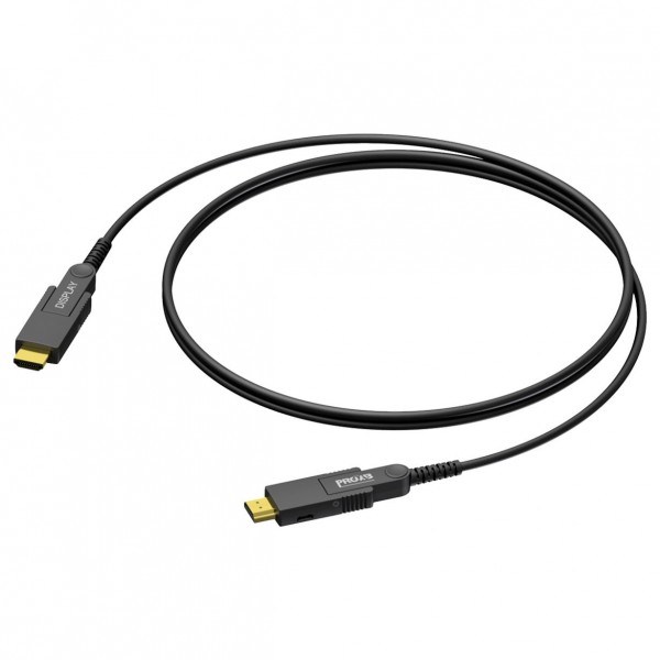 Cable HDMI-HDMI 10M Activo Fibra Óptica Procab