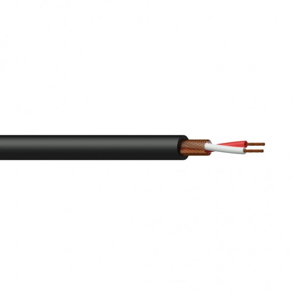 Cable Micrófono 2 X 0,125 mm Negro - 1 M Procab