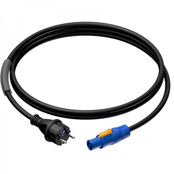 Cable Schuco Macho - Powercon Azul NAC3FCA H07RN-F3G2.5 De 1.5 M Procab